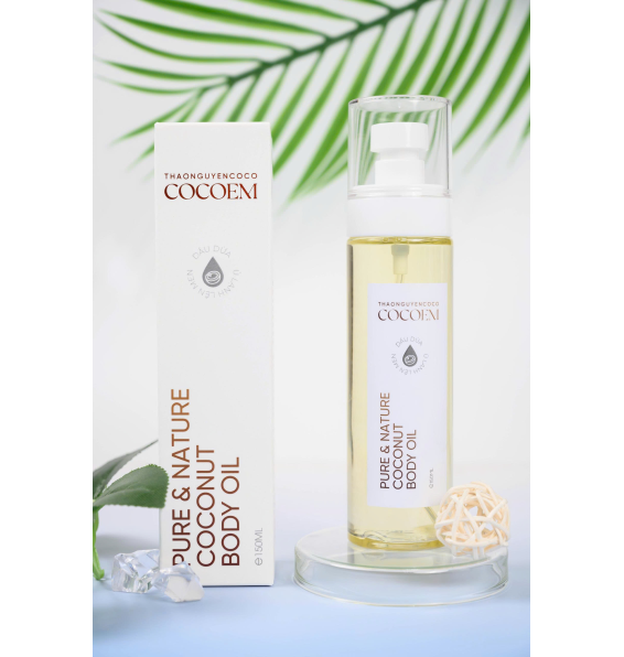 PURE & NATURE COCONUT BODY OIL