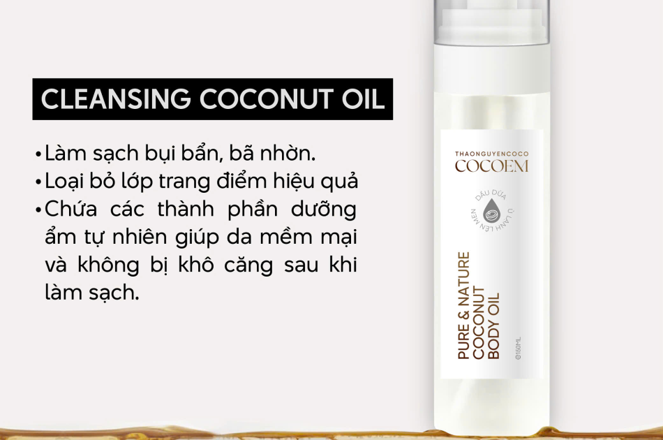 CLEANSING COCONUT OIL