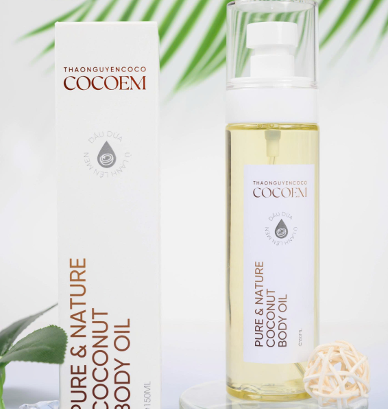 PURE & NATURE COCONUT BODY OIL